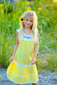 Sunny Yellow Sandy Dress