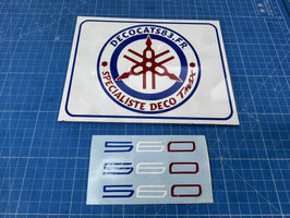 Lettrage 560 3 couleurs