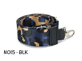 TRACOLLA IN NYLON - MOD. CAMOUFLAGE N015BLK