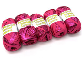 FC - FETTUCCIA METAL LYCRA-MAS / 8 FUXIA