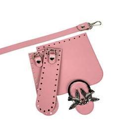 KPC / BIRD SMALL - ROSA SAFFIANO|NK