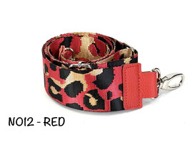 TRACOLLA IN NYLON - MOD. CAMOUFLAGE N012RED