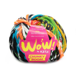 FC - WOW CHUNKY BOOM / 305 - Blu-Verde-Arancione brillante-Nero