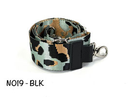 TRACOLLA IN NYLON - MOD. CAMOUFLAGE N019BLK