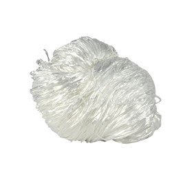 FC - RAFIA DI VISCOSA - M478 LUCIDA-METAL/TU - 01 BIANCO
