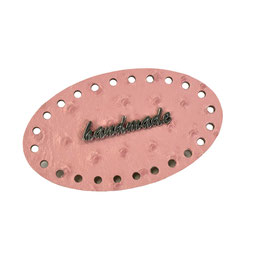 KPC - APPLICAZIONE HANDMADE PINK STRUZZO