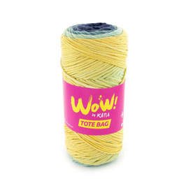 FC - WOW TOTE BAG / 300 BLU,BLU ACQUA,GIALLO LIMONE