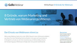 White Paper: 8 Gründe für Webinare