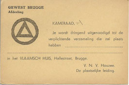 VNV Gewest Brugge - uitnodiging Vlaams Huis