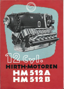 Reclamefolder 'Hirth'-motoren