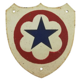 US Army - Army Service Forces - metalen schildje