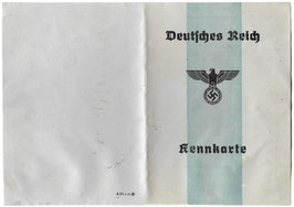 Deutsches Reich - Kennkarte