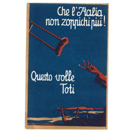 Che L'Italia Non Zoppichi Piu! Questo volle Toti