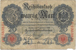 Duitsland - Reichsbanknote - Zwanzig Mark