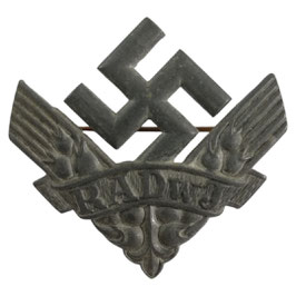 Reichsarbeitsdienst der weiblichen Jugend -  'Brosche für Kriegshilfsdienst'