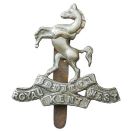 British Army - Royal West Kent Queens Own Cap Badge