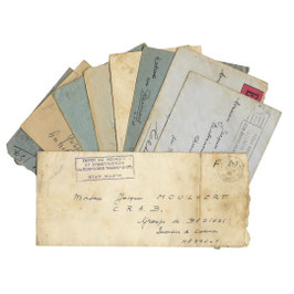 Lot brieven/enveloppes - CRAB (Centres de Recrutement de l'Armée Belge) - 1940