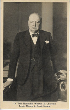 Le Très Honorable Winston S. Churchill - Premier Ministre de Grande Bretagne