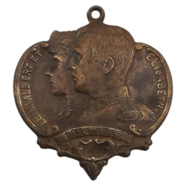 Albert Et Elisabeth - Honneur et charité - 1914-1915 - medaille