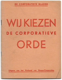 Dinaso - Wij kiezen de corporatieve Orde