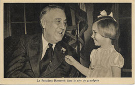 Le Président Roosevelt dans le role de grandpère