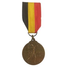 Le Prince Albert de Belgique - 16 Aout 1909 - medaille