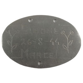 Identificatieplaatje civiel gebruik