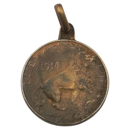 Liege - Waelhem - Nieuport - 1914 - medaille