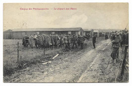 Camp de Philippeville - Le départ des Bleus