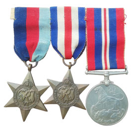 Great-Britain - 1939-45 Star, France & German Star & War Medal