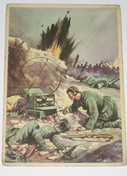 Italian Postcard of the '3° Reggimento Genio' II