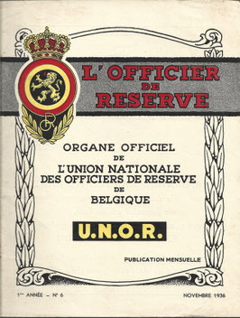 L'Officier de reserve - N°6 - 1936