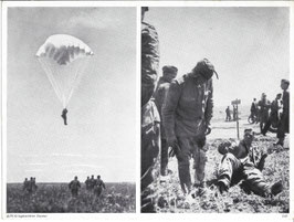 Duitse persfoto - neergeschoten Russische piloten