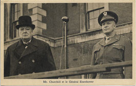 Mr. Churchill et le Général Eisenhower