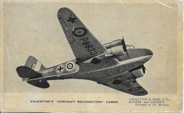 Aircraft Recognition Card - The Airspeed Oxford I.