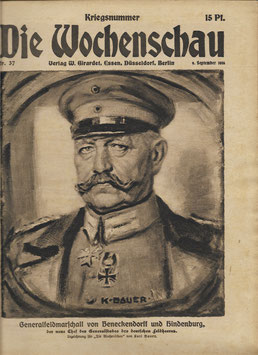 Kriegsnummer - Die Wochenschau - Nr. 37 1916