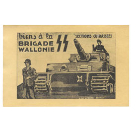 Viens à la SS Brigade Wallonie - sections cuirassees (REPRO)
