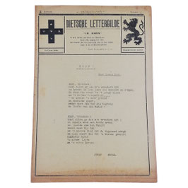 Dietsche Lettergilde 'Ik Dien' - Nr. 1 1929