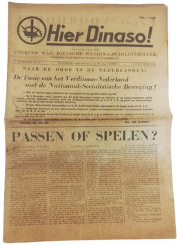 Hier Dinaso! Passen of spelen? - 1940