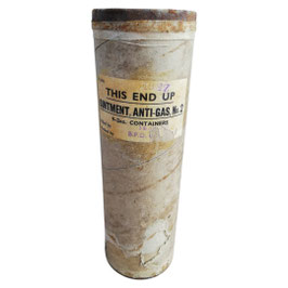 British Army - Ointment Anti-Gas N°2 - container - 1939