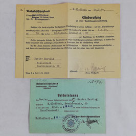 Set of documents 'Reichsluftschutzbund'