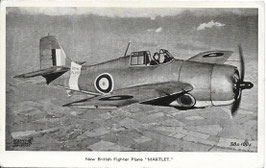New British Fighter Plane 'Martlet'
