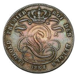 België - Leopold I - 5 centimes - 1858