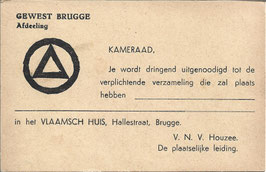 VNV Gewest Brugge - uitnodiging Vlaams Huis