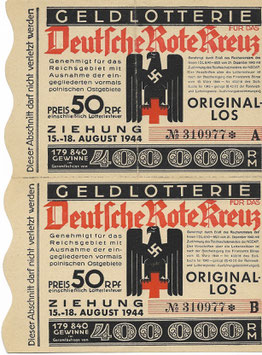 DRK - lotterijbiljet (dubbel)