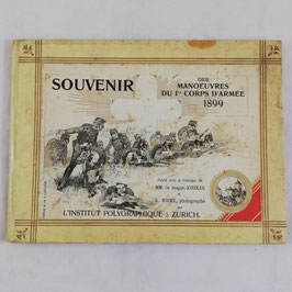 Souvenir des manoeuvres du I'er Corps d'armée 1899