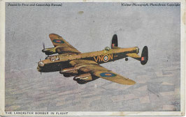 The Lancaster Bomber in Flight