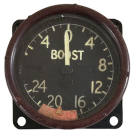 British Army - RAF - 'Boost Pressure Indicator' - 1943