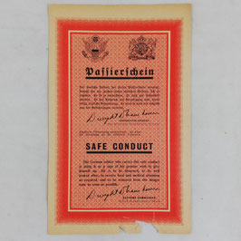 Allied leaflet - Passierschein