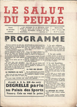 REX - Le Salut du Peuple - 1939